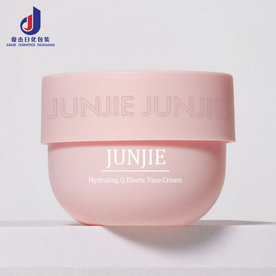 Luxury Plastic Cosmetic Round Wide Mouth Bowl Shape Body Cleanser Butter Scrub Cream Jar 200g Kosmetyki Pojemniki opakowaniowe