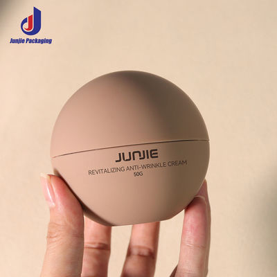 Zamówienie Pusty Plastikowy 50ml Luxury Skin Care Podwójna ściana Jar AS Body Butter Ball Okrągły Kosmetyczny Krem Jar Opakowania Jar